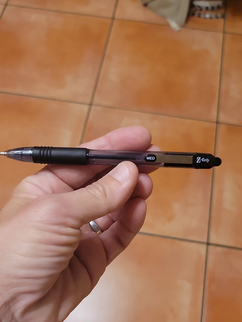 Z-grip Black Ink Retractable Ballpoint Pen Pack Of 20 New
